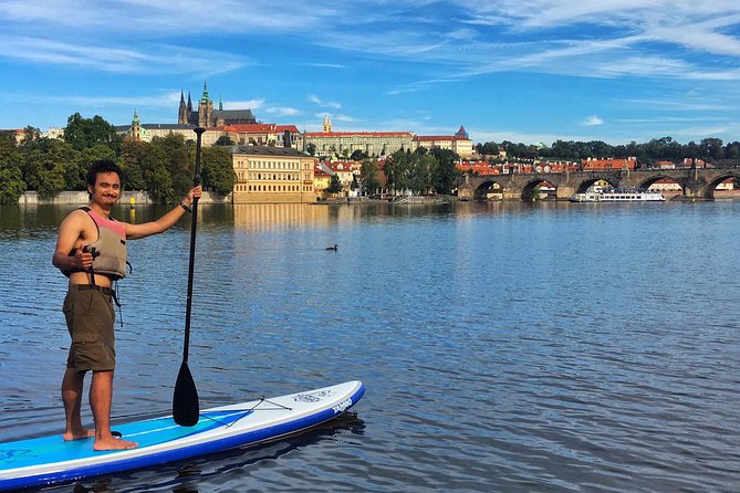 Stand-Up Paddleboarding on the Vltava River in Prague - Charles Bridge Views and River Side Stories That Make It Click