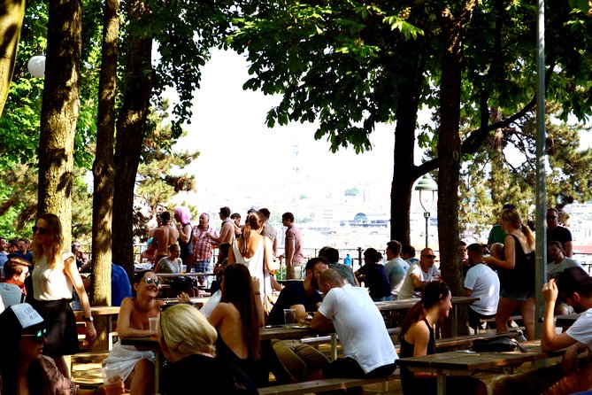 Sunny Beer garden tour - Letna Park lunch: burgers, beer, and choices that keep it flexible