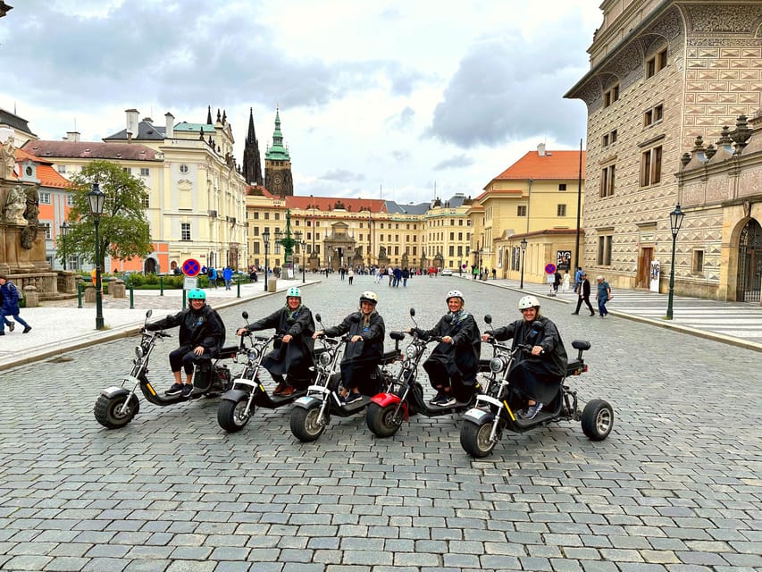 The Best ❤️ Trike Prague city tour live guided in English - Rudolfinum and Letná Park, where you get the city picture