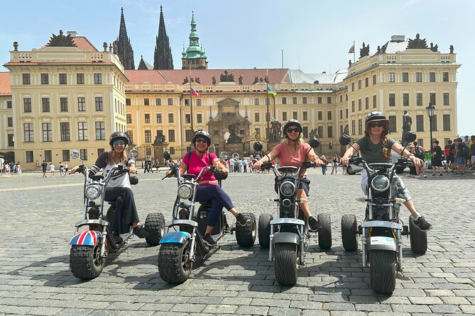 The Highlights of Prague on eBike or electric Scooter - Charles Bridge to Petrin: postcard angles without the uphill grind