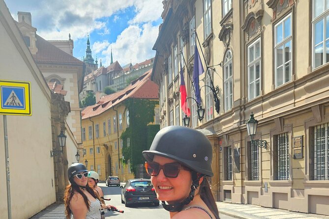 The Highlights of Prague on eBike or electric Scooter - Meet at Maltézské náměstí and get set up for a smooth start
