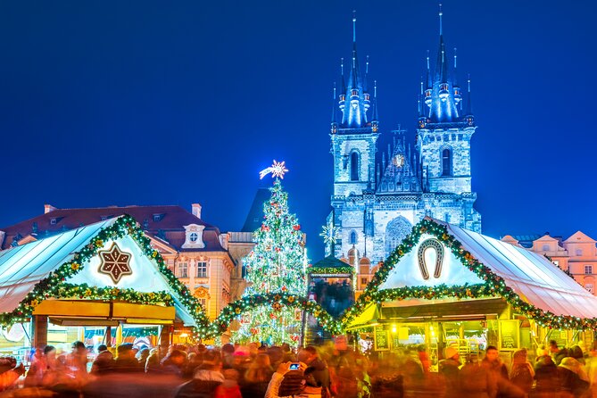 Tour 3 Magical Prague Markets with Locals, Christmas Goodies incl - Old Town Hall and the Astronomical Clock Area: Icon Views, Short Timing