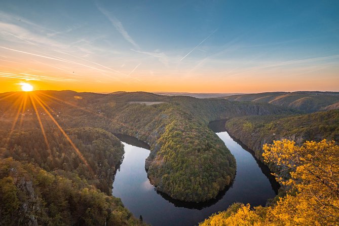 Trip to Viewpoint Maj Czech Horseshoe Bend - Prague to Vyhlídka Maj, with return transport that saves your energy