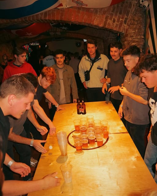 Ultimate Unlimited Beer Pong with Czech Beer - Afternoon timing and the sports-bar bonus