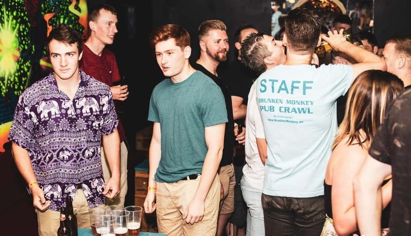 Ultimate Unlimited Beer Pong with Czech Beer - Drunken Monkey Sports Bar, custom tables, and the bartender flow
