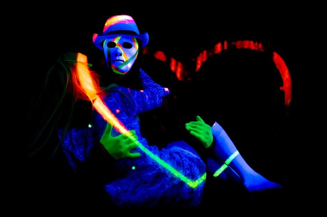 Underground Black Light Theatre Interactive Show in Prague - The 70-Minute Story at HILT: Love, Dreams, and a Few Dark Turns