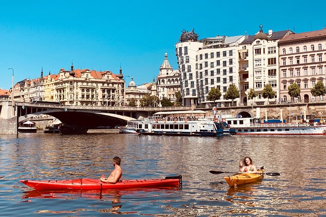 Unique Canoe Tour in the Heart of Prague - English Guidance and the Sam Factor