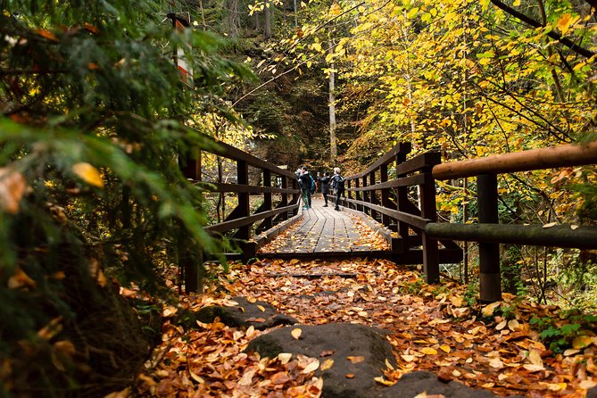 VIP Best Reviews: Bohemian & Saxon Switzerland from Prague - Wild Gorge boat time through Kamenice River Gorges