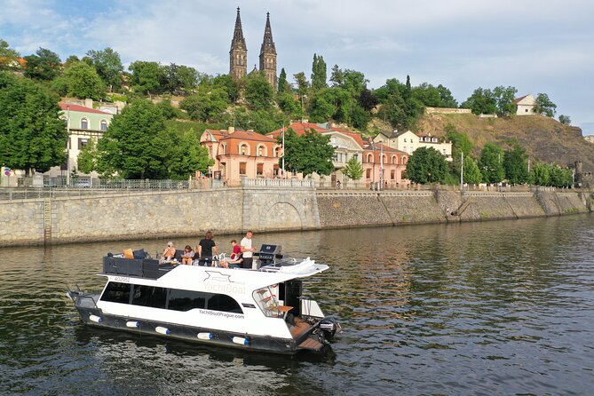 VIP Prague YachtBoat ONE Experience: All-You-Can-Drink - Sights from the river: what you actually see and why the route matters