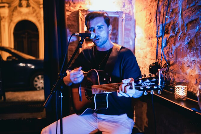Wednesday Night Live Music and Cocktails Ticket in Kontakt Bar - Live Acoustic Music in a Rough-Around-the-Edges Prague Bar