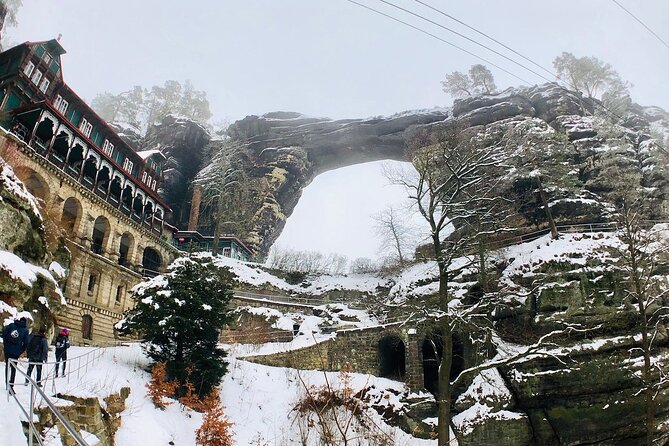 Winter Fairytale The BEST of Bohemian & Saxon Switzerland Hiking Tour - Food and Warm Breaks That Make Winter Hiking Actually Work